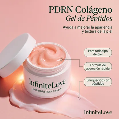 Gel Facial Reafirmante con Péptidos y PDRN – Hidratación Profunda y Efecto Glow