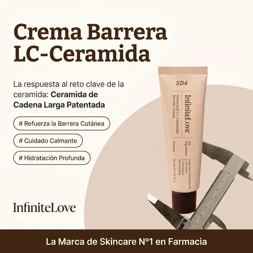 Crema Reparadora de Barrera con Ceramidas LC – Hidratación Profunda y Piel Reforzada