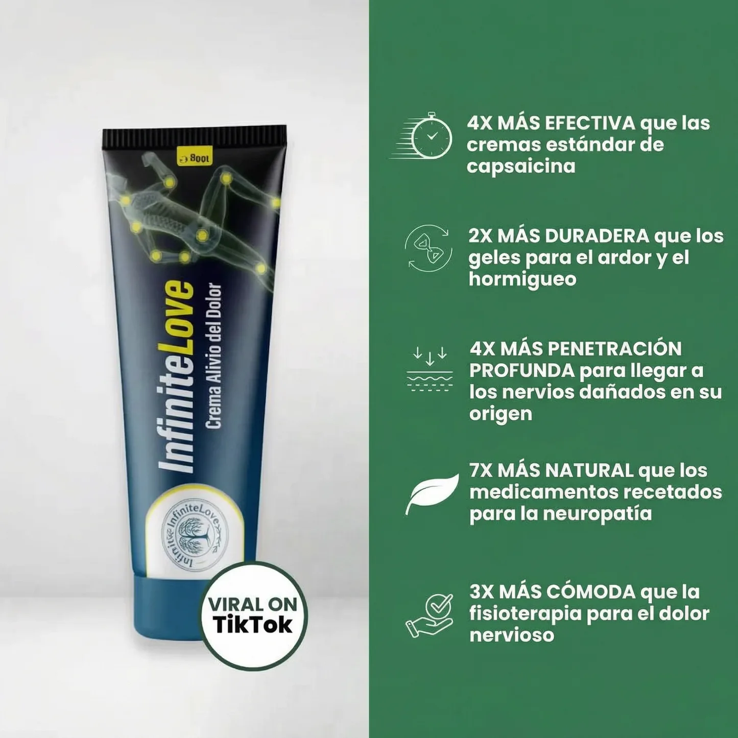 Crema NeuroCalm™ – Alivio de Hormigueo, Entumecimiento y Dolor Nervioso