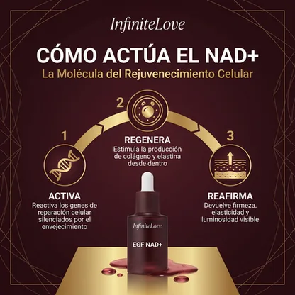 Sérum Reafirmante NAD+ – Efecto Lifting, Luminosidad y Piel Más Firme