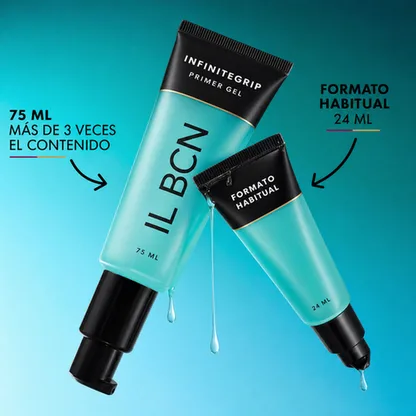 InfiniteGrip — Primer Gel Adherente de 75 ml con Acabado Luminoso