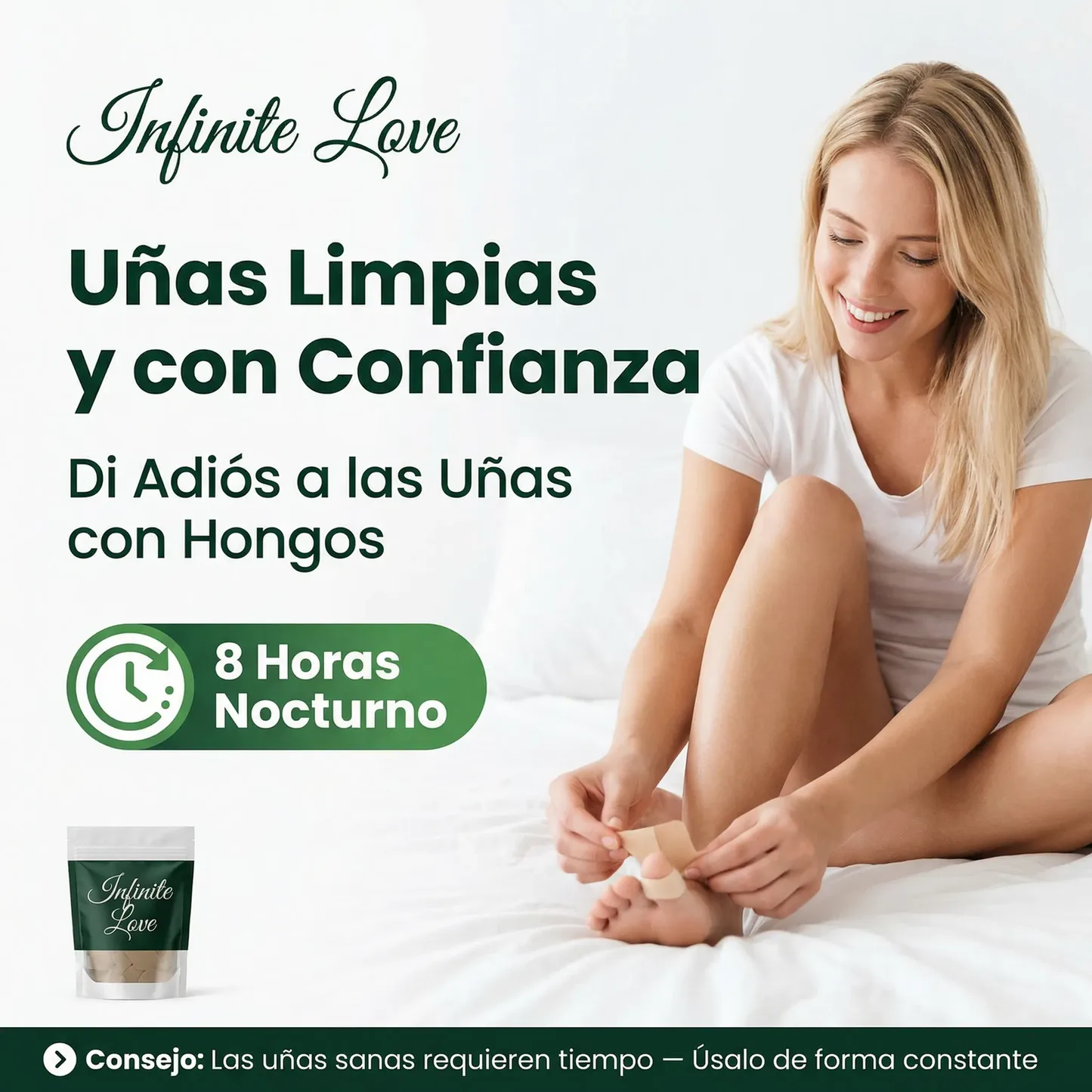 Parches Renovadores para Uñas – Tratamiento Nocturno 8h