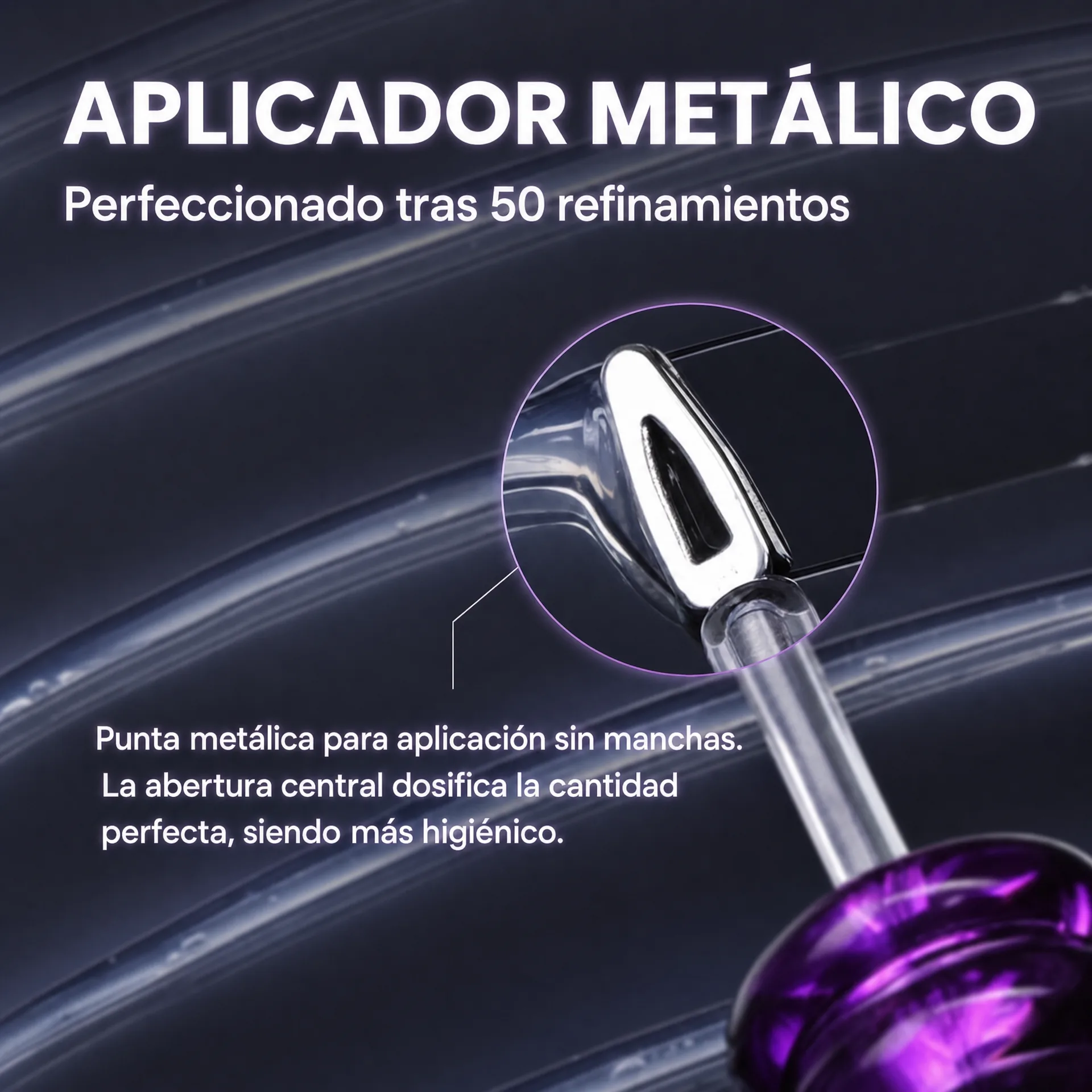 Aplicador Metalico - Fijador Magico de Labios InfiniteLove