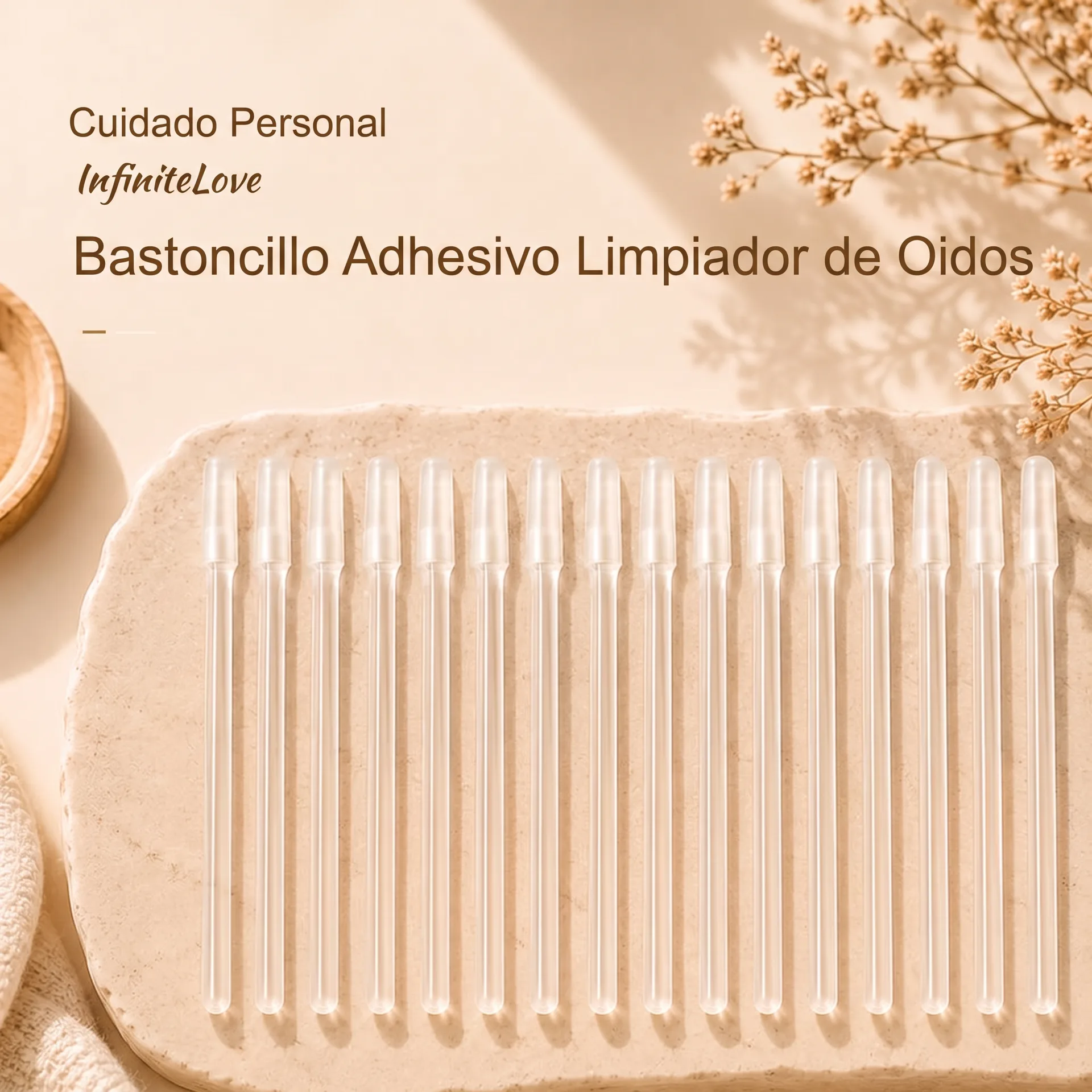 Bastoncillo Adhesivo Limpiador de Oidos InfiniteLove
