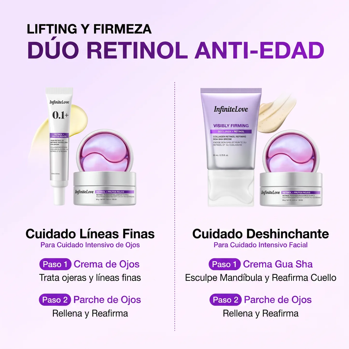 Dúo Retinol Anti-Edad InfiniteLove