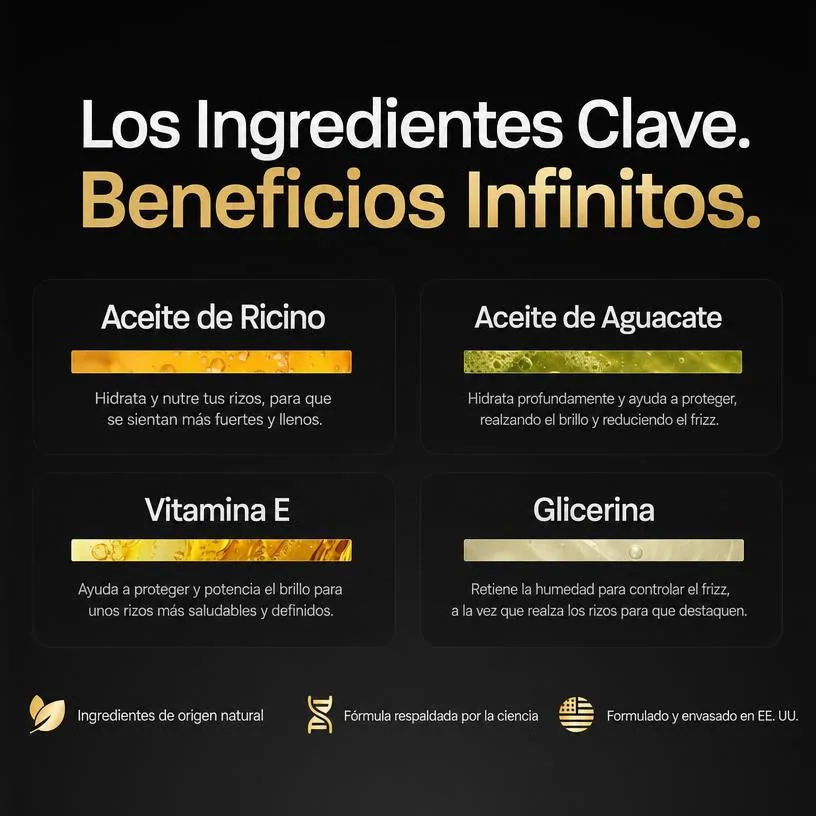 Acondicionador Sin Aclarado Hidratación y Definición Rizos Sin Siliconas 275ml