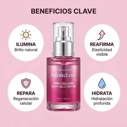 Pink Glow - Sérum en Gel con PDRN de Salmón y Colágeno 30ml