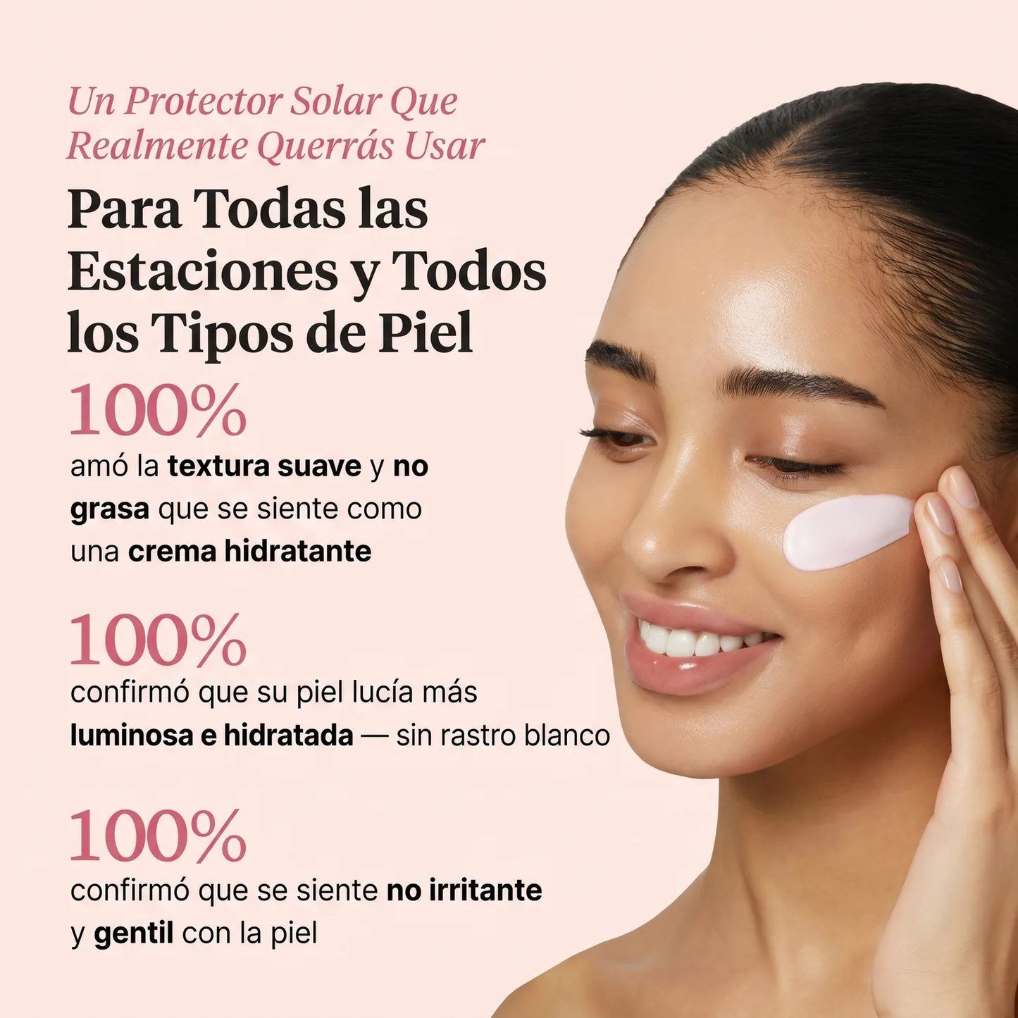 InfiniteSun - Protector Solar Facial Colágeno y Glow SPF 50