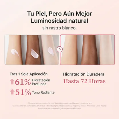 InfiniteSun - Protector Solar Facial Colágeno y Glow SPF 50
